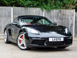 Black Used 2018 Porsche 718 Cayman S Coupe | £29,960