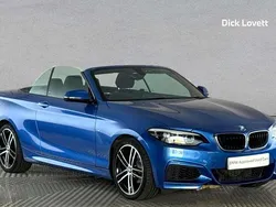 Blue Used 2017 BMW 218 M Sport Cabriolet | £15,700 (Expensive)