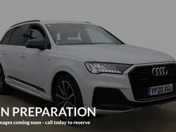 White Used 2020 Audi Q7 Black Edition SUV | £36,920 (Fair price)