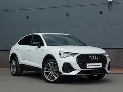 White Used 2022 Audi Q3 Advanced SUV | £32,998 (Fair price)