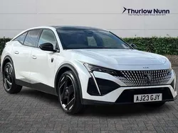 White Used 2023 Peugeot 408 GTi Sedan | £21,850 (Super price)