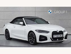 White Used 2022 BMW 420 M Sport Cabriolet | £29,990 (Good price)