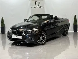 Black Used 2019 BMW 218 Sport Line Cabriolet | £9,000 (Good price)