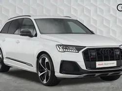 White Used 2021 Audi SQ7 Black Edition SUV | £55,100 (Fair price)