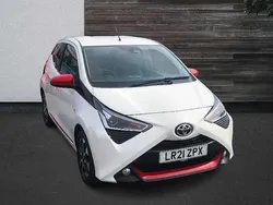 White Used 2021 Toyota Aygo Trend Hatchback | £12,490 (Fair price)