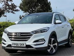 White Used 2016 Hyundai Tucson Premium SE SUV | £13,995 (Fair price)