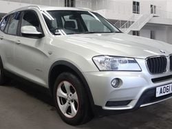 Silver metallic Used 2011 BMW X3 SUV | £7,500 (Fair price)