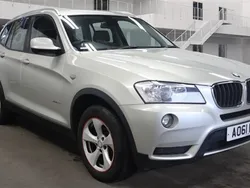 Silver metallic Used 2011 BMW X3 SUV | £7,500 (Fair price)