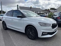 Moon white metallic black magic pearl effect Used 2024 Skoda Fabia Colour Edition Hatchback | £15,995 (Fair price)