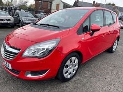 Red Used 2014 Vauxhall Meriva MPV | £2,995 (Fair price)