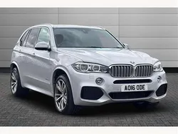 Silver Used 2016 BMW X5 M Sport SUV | £18,490 (Good price)