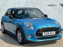 Blue Used 2018 Mini Cooper Hatch Hatchback | £13,639 (Fair price)