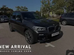 Grey Used 2018 BMW X3 M Sport SUV | £25,800 (Fair price)