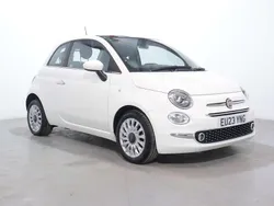 White Used 2023 Fiat 500 Hatchback | £7,692 (Good price)