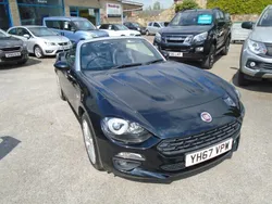 Black Used 2017 Fiat 124 Spider Lusso Cabriolet | £11,995 (Fair price)