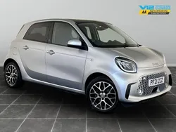 Silver Used 2021 Smart ForFour Electric Drive Exclusive Hatchback | £7,195 (Fair price)