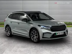 Silver Used 2022 Skoda Enyaq iV SportLine SUV | £24,599 (Fair price)