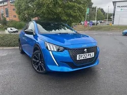 Blue Used 2022 Peugeot 208 Premium Hatchback | £17,395 (Fair price)