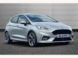Silver Used 2021 Ford Fiesta ST-Line X Hatchback | £12,793 (Fair price)