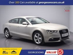Silver Used 2016 Audi A5 Sportback Comfort Hatchback | £7,000