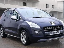 Blue Used 2009 Peugeot 3008 Hatchback | £2,499 (Fair price)