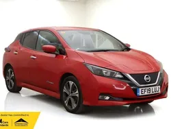 Red Used 2019 Nissan Leaf N-Connecta Hatchback | £7,600