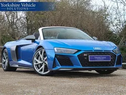 Blue Used 2020 Audi R8 Spyder Performance Cabriolet | £104,989