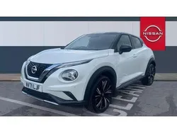 White Used 2021 Nissan Juke Tekna+ SUV | £16,856 (Fair price)