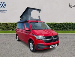 Red Used 2021 VW California Coast Van | £55,896 (Fair price)
