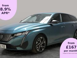 Blue Used 2022 Peugeot 308 Active Premium Estate | £13,415 (Fair price)