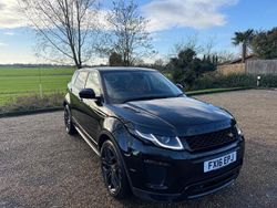 Black Used 2016 Land Rover Range Rover evoque HSE Dynamic Estate | £7,991 (Fair price)