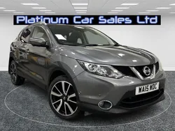 Grey Used 2015 Nissan Qashqai Tekna SUV | £9,995 (Expensive)