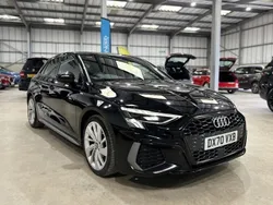 Black Used 2020 Audi A3 Sportback S-Line Hatchback | £18,495 (A bit pricey)