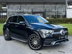 Black Used 2022 Mercedes GLE400 AMG line SUV | £49,985 (Fair price)