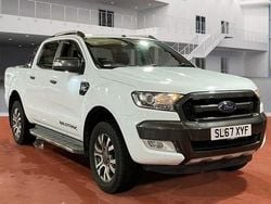 White Used 2017 Ford Ranger Wildtrack Pickup | £13,989 (Fair price)