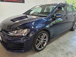 Blue Used 2017 VW Golf VII GTD Estate | £13,795 (A bit pricey)