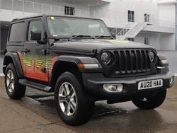 Black Used 2020 Jeep Wrangler Sahara SUV | £30,949