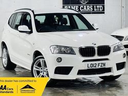 White Used 2012 BMW X3 M Sport SUV | £5,500 (A bit pricey)