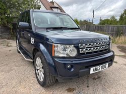 Blue Used 2012 Land Rover Discovery 4 HSE SUV | £4,250