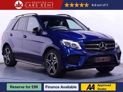 Blue Used 2018 Mercedes GLE250 AMG SUV | £22,740 (Fair price)