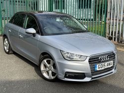 Silver Used 2015 Audi A1 Sportback Sport Hatchback | £7,795 (Fair price)
