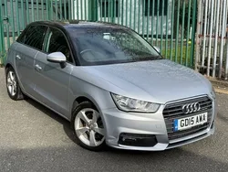 Silver Used 2015 Audi A1 Sportback Sport Hatchback | £7,795 (Good price)