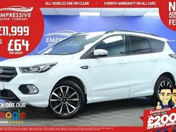 White Used 2018 Ford Kuga ST-Line SUV | £11,999 (Fair price)