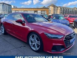 Red Used 2018 Audi A7 Sportback S-Line Hatchback | £22,950 (Expensive)
