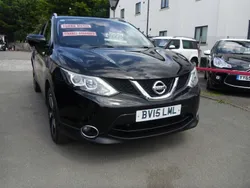 Black Used 2015 Nissan Qashqai N-TEC SUV | £6,995 (Fair price)