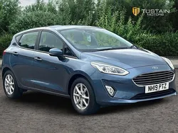 Blue Used 2019 Ford Fiesta Zetec Hatchback | £8,499 (Fair price)