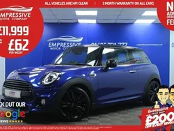 Blue Used 2019 Mini Cooper Hatch Hatchback | £11,999 (Fair price)