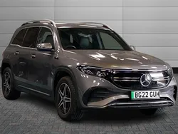 Mountain grey Used 2022 Mercedes EQB300 AMG line SUV | £29,550 (Fair price)