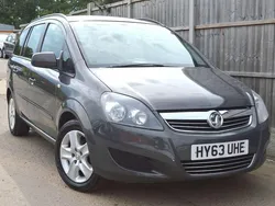 Grey Used 2013 Vauxhall Zafira MPV | £3,949 (Fair price)