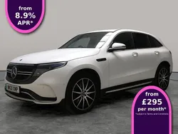 White Used 2021 Mercedes EQC400 AMG line SUV | £20,465 (Good price)